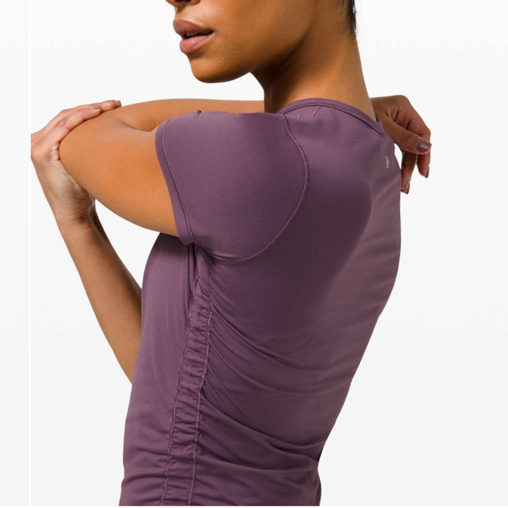 lululemon athletica Purple Short Sleeve Tee